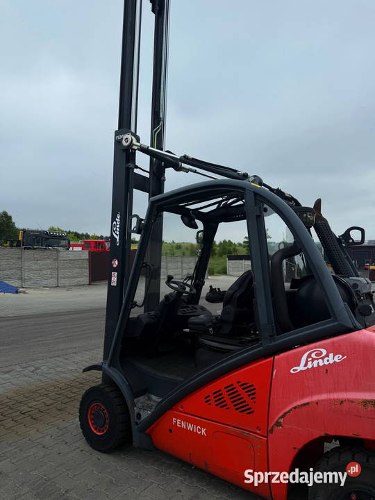 wózek widłowy LINDE H25T01 LPG Triplex 66m