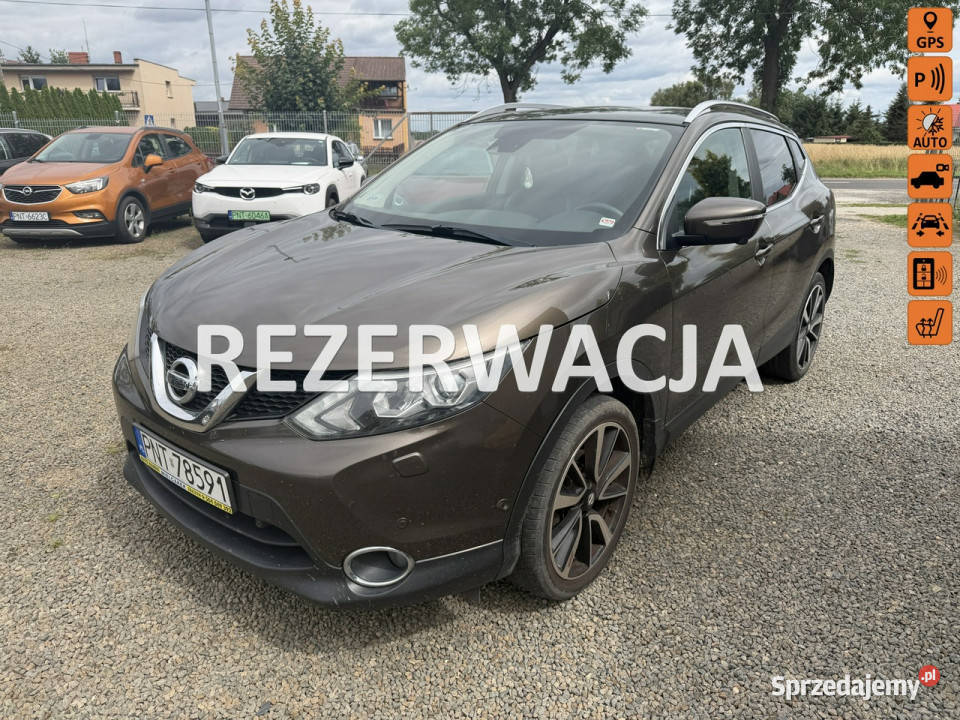 Nissan Qashqai navi klimatronic kamera II bluetooth wielkopolskie sprzedam