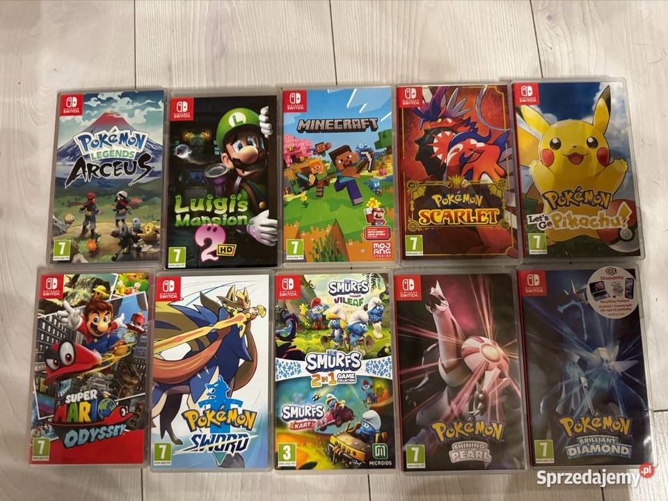 Gry na Nintendo Switch