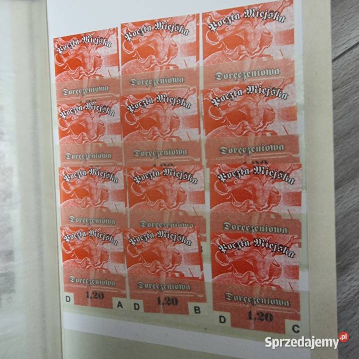 Komplet Zestaw Album 8 x 12 Poczta Miejska śląskie Sosnowiec