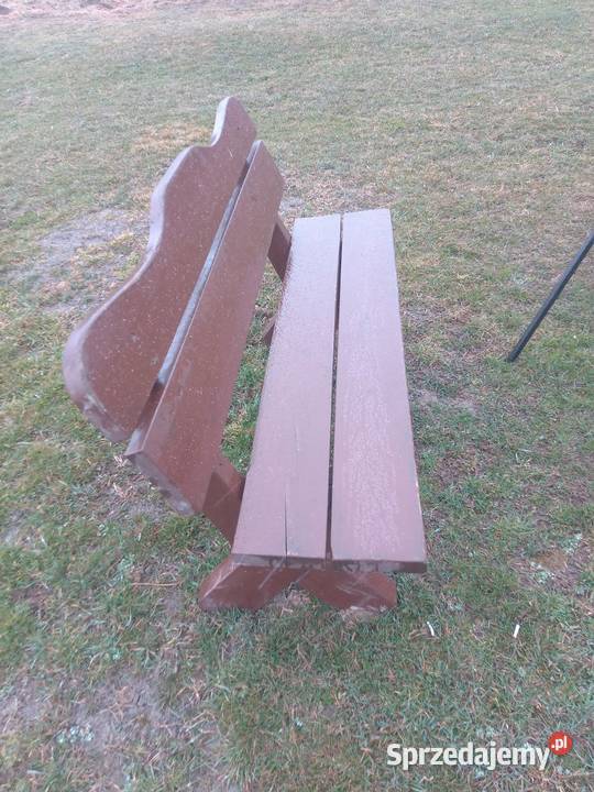 Ławki do ogrodu małopolskie Czerwienne sprzedam