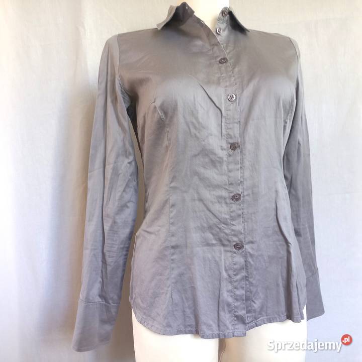 Koszula szara Bluzka damska r 38 bawełna Polska Rozmiar 38(M) Białystok