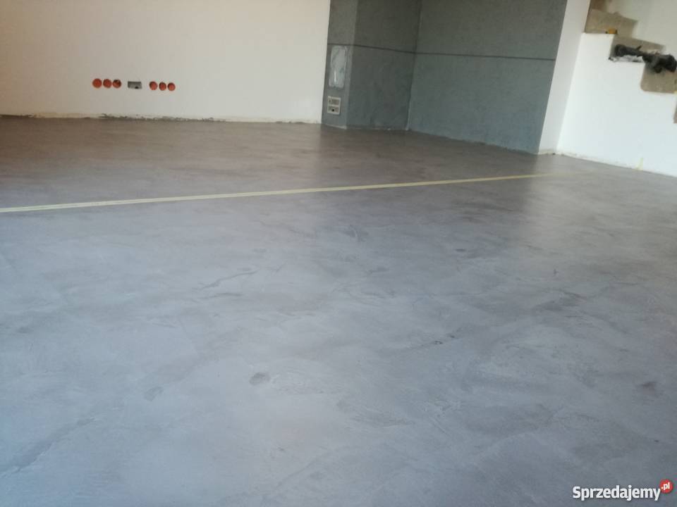 posadzka z mikrocementu mikrocement beton Poznań