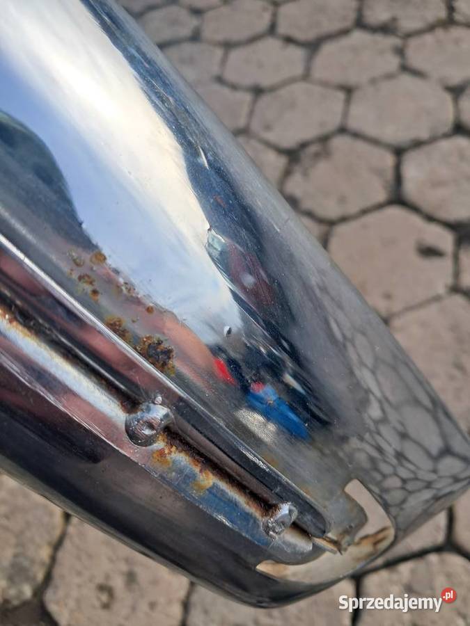 NAROŻNIK LEWY ZDERZAKA PRZEDNIEGO MERCEDES W116 Cieszyn