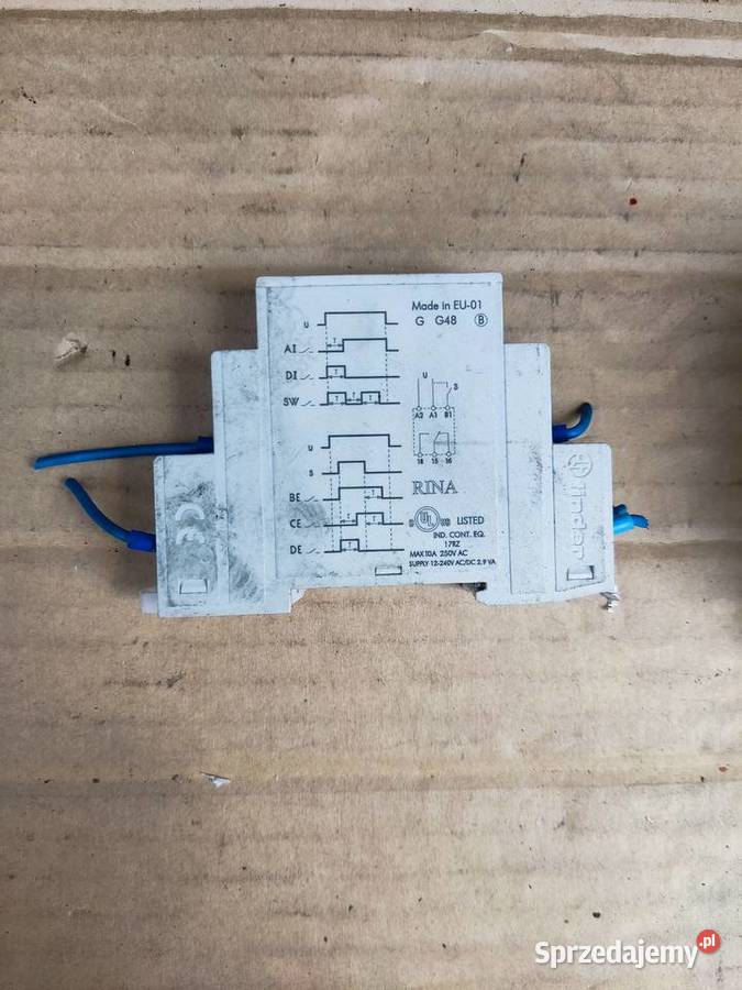 Przekaźnik czasowy Finder 800102400000 2 Kotlin sprzedam