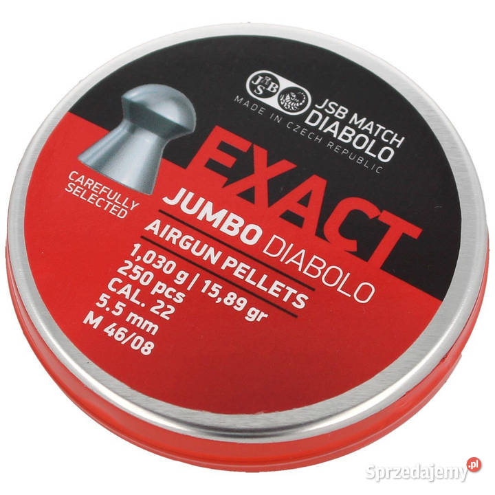 Śrut JSB Exact Jumbo 552 mm 250 546247250 mazowieckie Warszawa