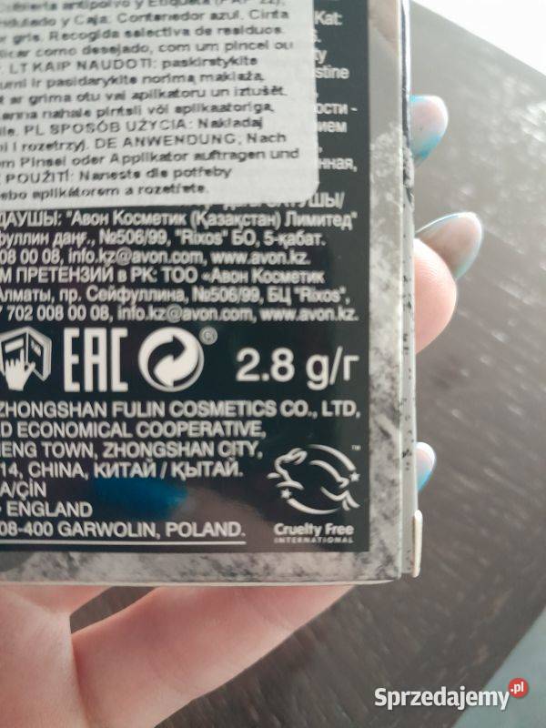Paleta cieni do powiek Avon Ultra Colour Silver Siewierz