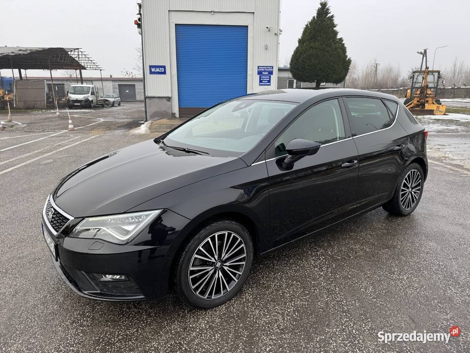 Seat Leon 15 BENZYNA Klimatronik Nawigacja asystent pasa ruchu Konin
