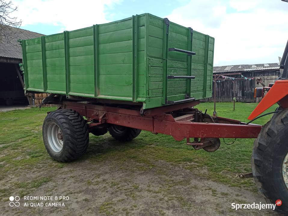 Przyczepa Jednoosiowa Wywrotka Do Tyłu Solidna łódzkie Złoczew