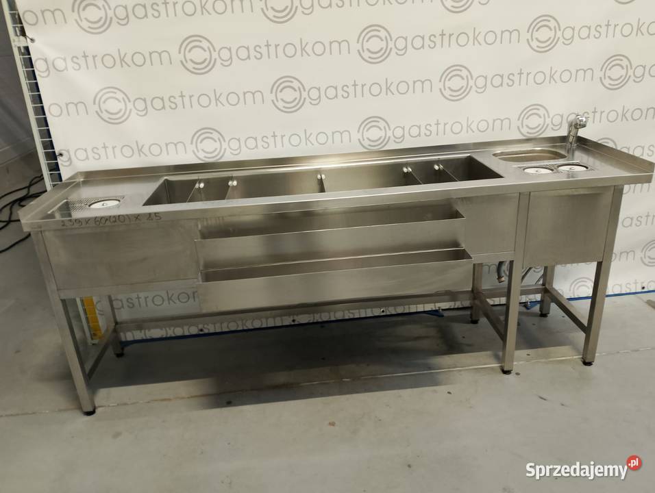 Stacja barmańska z ociekaczem 239x60 20 półki Wrocław sprzedam