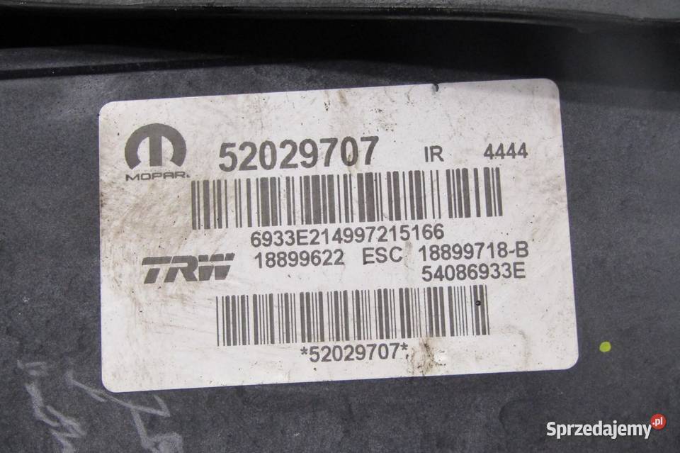 POMPA ABS 16 JTD FIAT 500X 52029707 osobowe