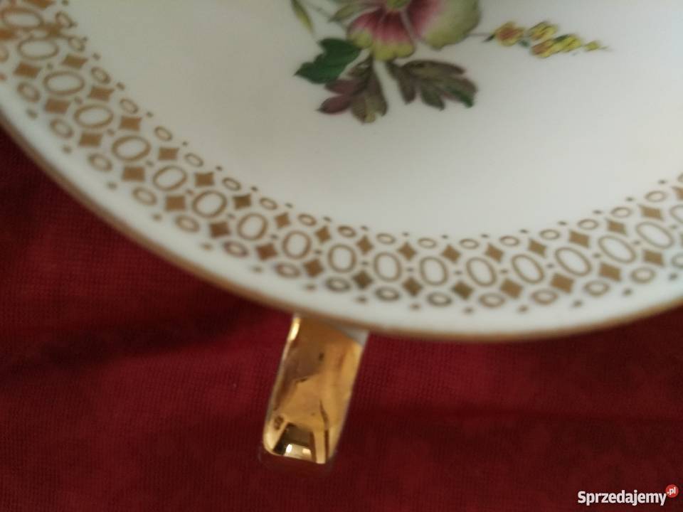 Porcelana Winterling filiżanka i talerz deserowy Ropa