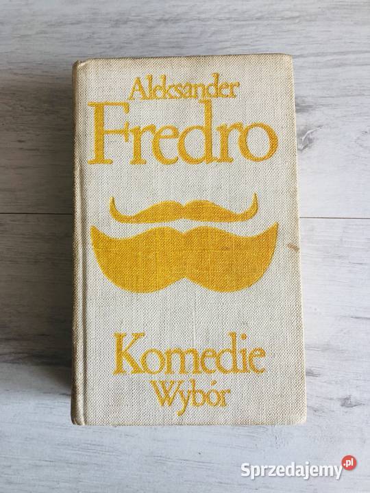 Książka lektura Aleksander Fredro Komedia