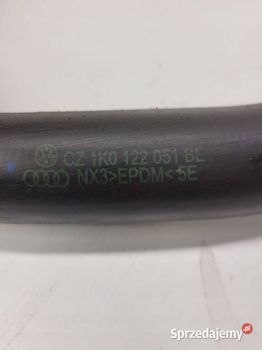 RURA WĄŻ WODY AUDI VW SKODA ORYGINAŁ 1K0122051BE Przystajń