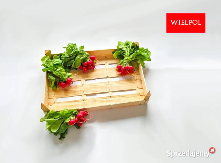 Opakowania do rzodkiewki Skrzynki do rzodkiewki Rolnictwo