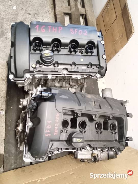 Silnik 16 vti 5F0116 THP 5F02 peugeot osobowe Silniki kompletne wielkopolskie Konin