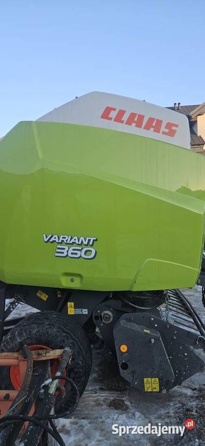 Claas Variant 360 Rolujące (belujące) łódzkie Bielawy