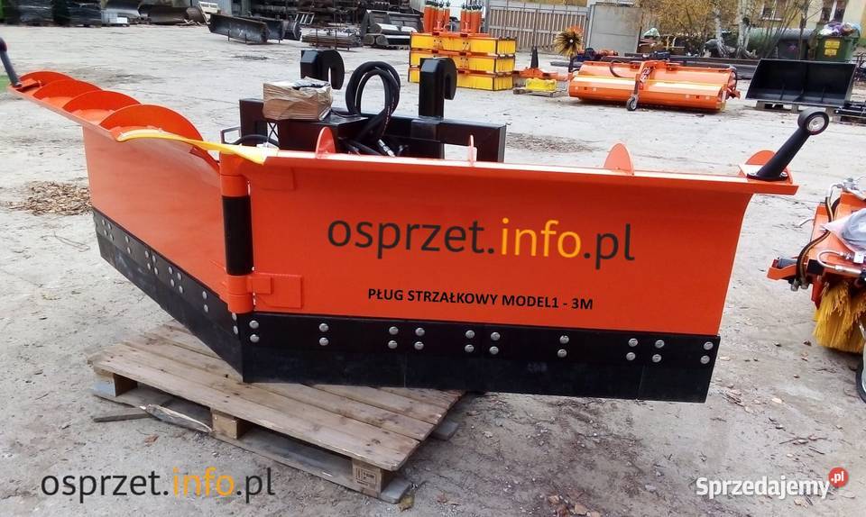 PŁUG ŚNIEŻNY STRZAŁKOWY DROGOWOKOMUNALNY MODEL1 Bielsko-Biała