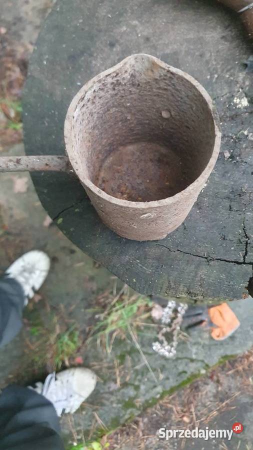 Tygiel Odlewniczy Czerpak Ołowiu Cyny popiołu Warszawa