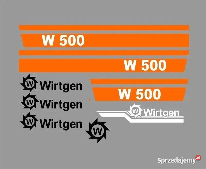 Naklejki oklejenie WRITGEN W 500 Zamiennik Janików sprzedam