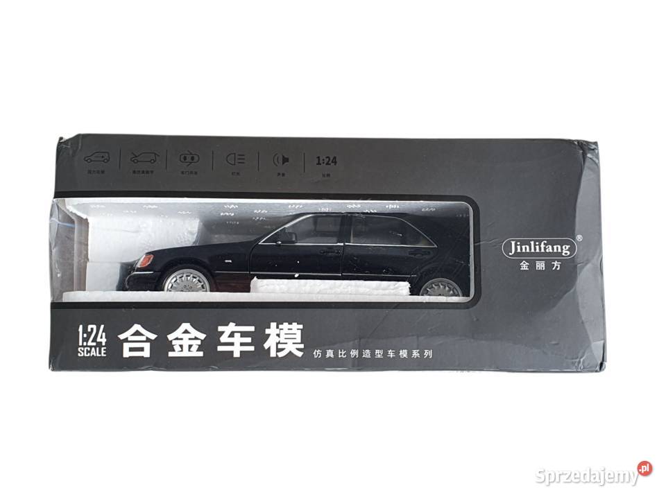 Model samochodu MercedesBenz W140 320 SEL 124 Cieszyn sprzedam