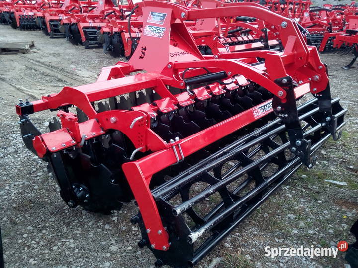 Agregat uprawowo siewny talerzowy Euro Masz nieuszkodzony opolskie Praszka