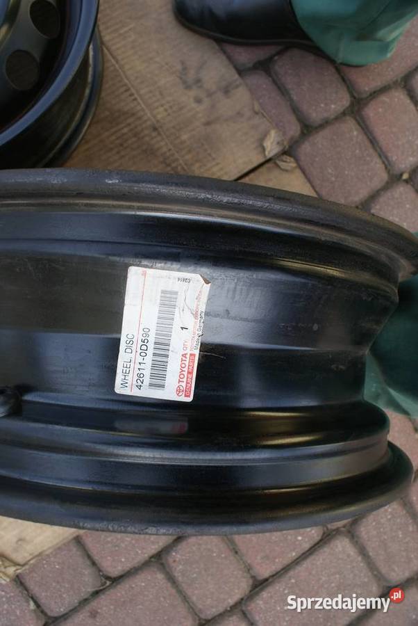 Stalowe 15 4x100 x541 ET39 ET45 jNowe Toyota Dynów sprzedam