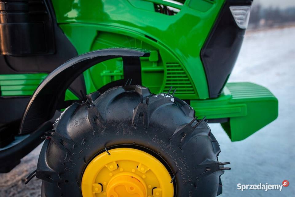 Traktor JOHN DEERE z przyczepą firmy Peg Perego Milanówek