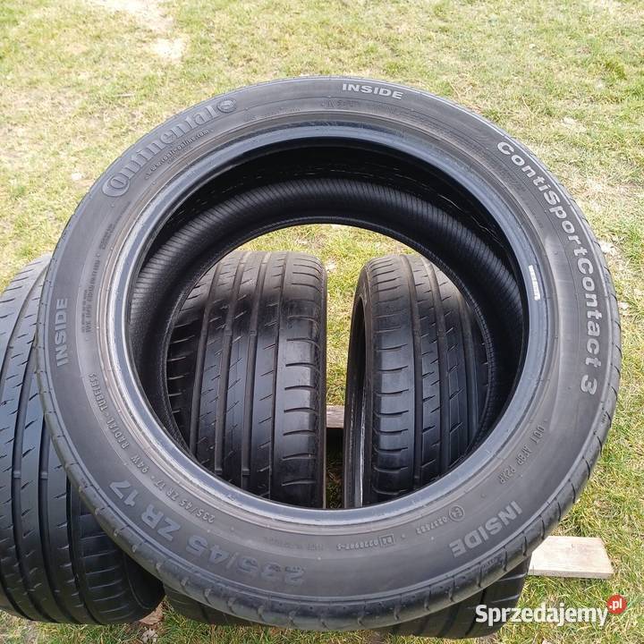 Opony letnie 23545ZR17 4 CONTINENTAL Sieradz