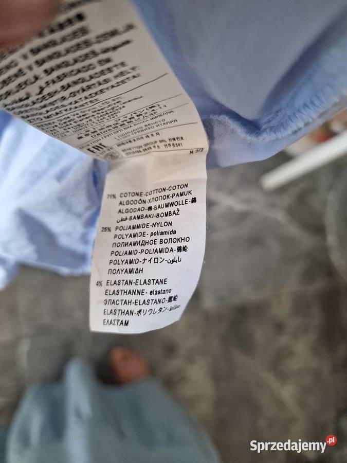 Koszula klasyczna SISLEY jasnoniebieska Sisley Skierniewice