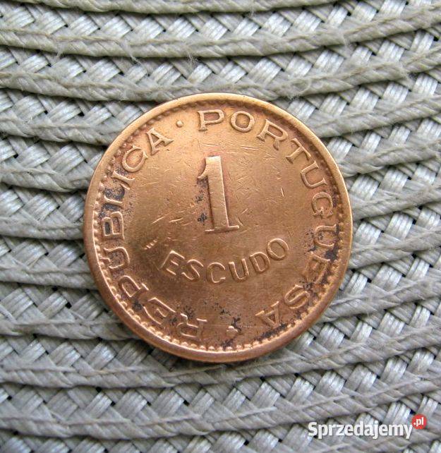 Mozambik Porugalski 1 Eskudo 1973r Kalisz