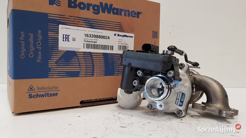 Turbosprężarka BorgWarner KKK 16339700001 Siedlce sprzedam