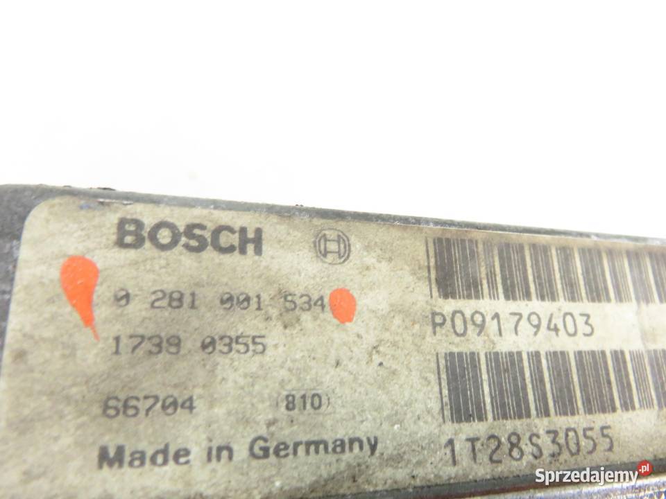 STEROWNIK VOLVO V70 I 25 TDI 0281001534