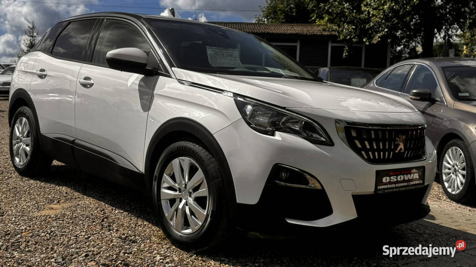 Peugeot 3008 16 blu hdi 120 automat ledy Navi światła do jazdy dziennej Motoryzacja pomorskie Gdańsk