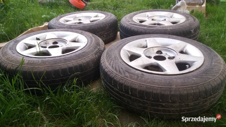 Koła felgi aluminiowe fiat volkswagen ford uno Bychawa