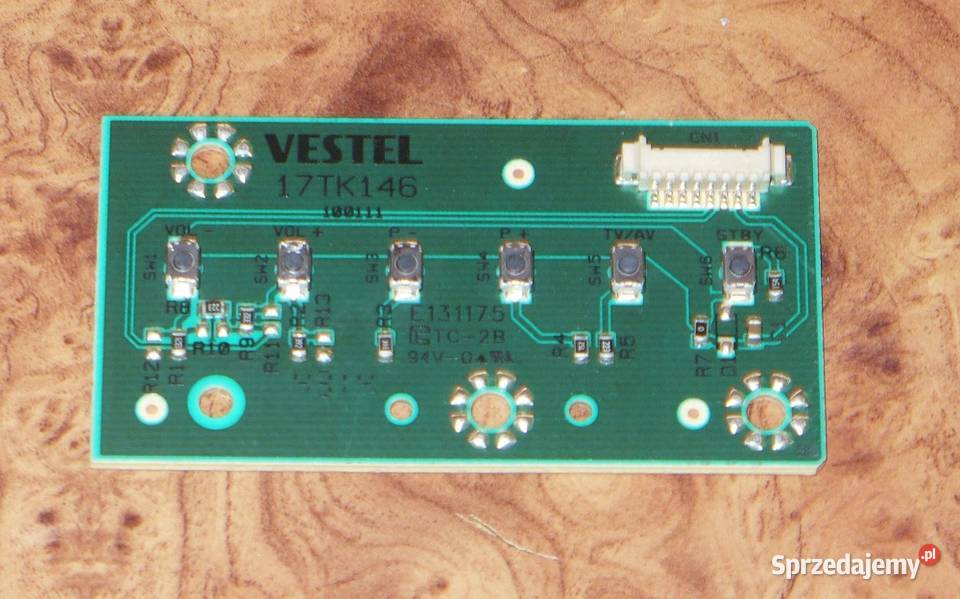 Klawiatura lokalna VESTEL 17TK146 - TV Toshiba 32W3433DG