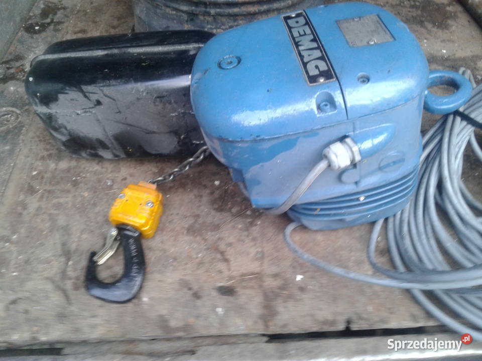 DEMAG Suwnica 250 380V Pilot Hak Zaczep Kula małopolskie