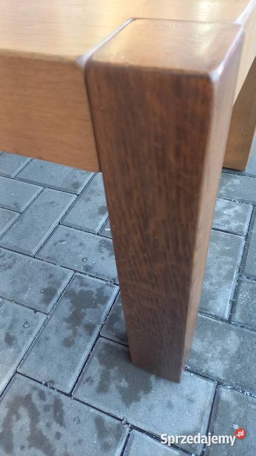 Dębowy stolik kawowy kwadratowy HH 724 zachodniopomorskie sprzedam