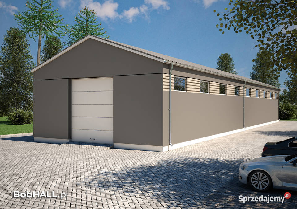 Hala Stalowa z Kratownicą Projekty HS 12x36