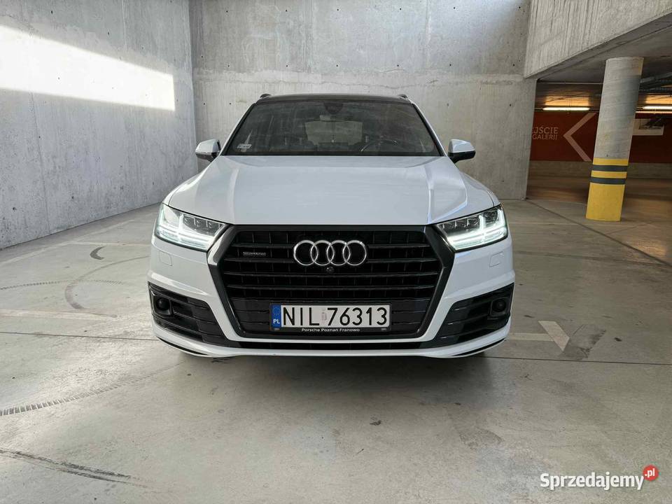Audi Q7 3 x sline oś skrętna Q7 Bełchatów