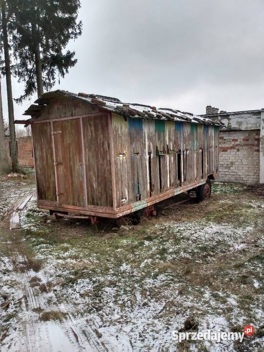 Barakowóz na ule na baloty sprzedam