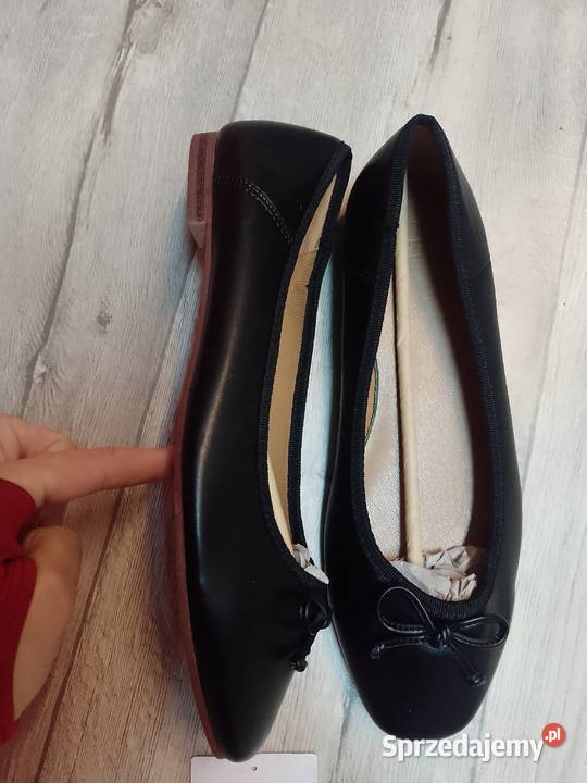 4142 ASOS Design CZARNE baleriny wieczorowe z Balerinki Kraków