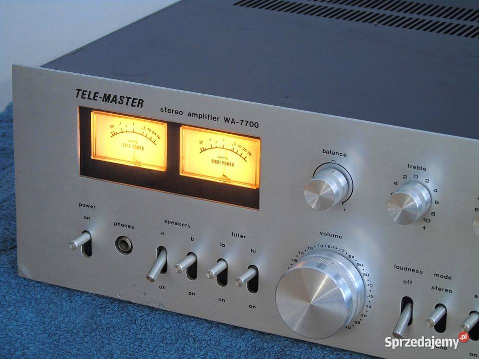 Wzmacniacz stereo TeleMaster WA7700 Vintage Jasło