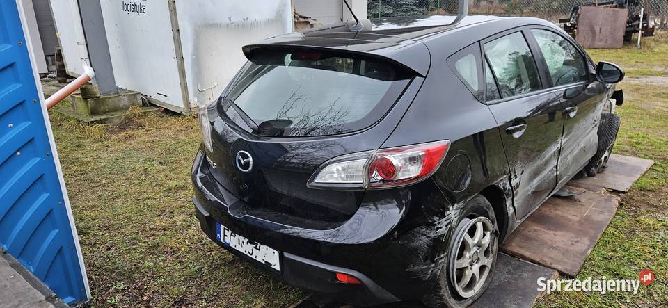 Mazda 3 16 MZR 2009 LPG kolizji 1598cm3 Poznań