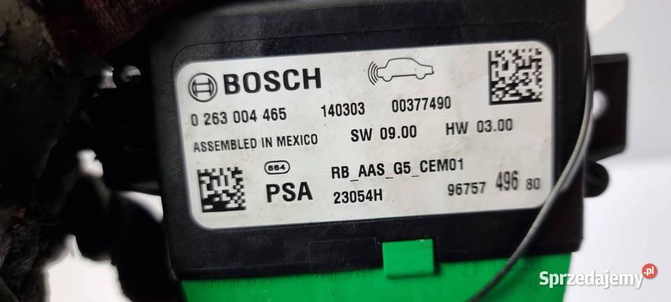 MODUŁ CITROEN C4 PICASSO 9675749680 Pozostałe