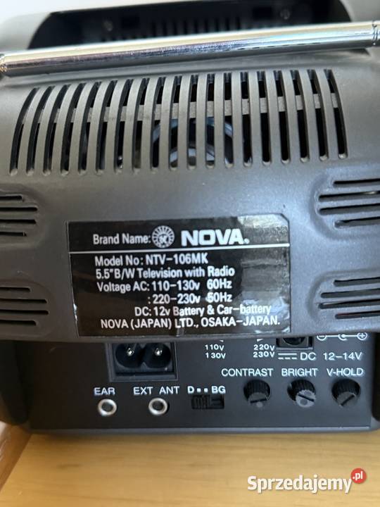 Mini RadioTv kineskopowy przenosny Lublin