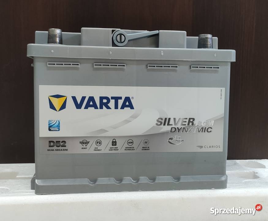 Akumulator VARTA Silver Dynamic AGM STARTSTOP
