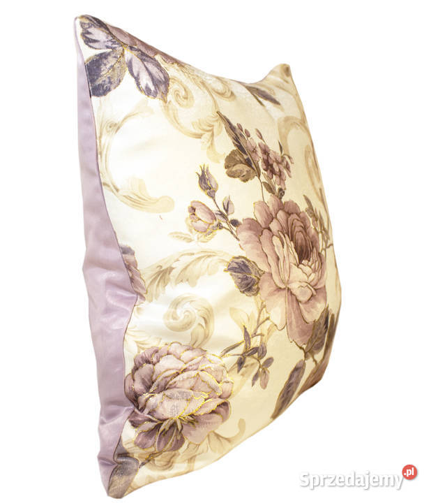 Poszewka dekoracyjna dwustronna róża i akant sprzedam