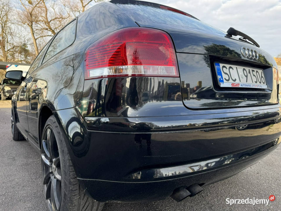 Audi A3 Klimatronic 2stref 2 kpl kół Podgrz Zarejestrowany w Polsce Cieszyn sprzedam