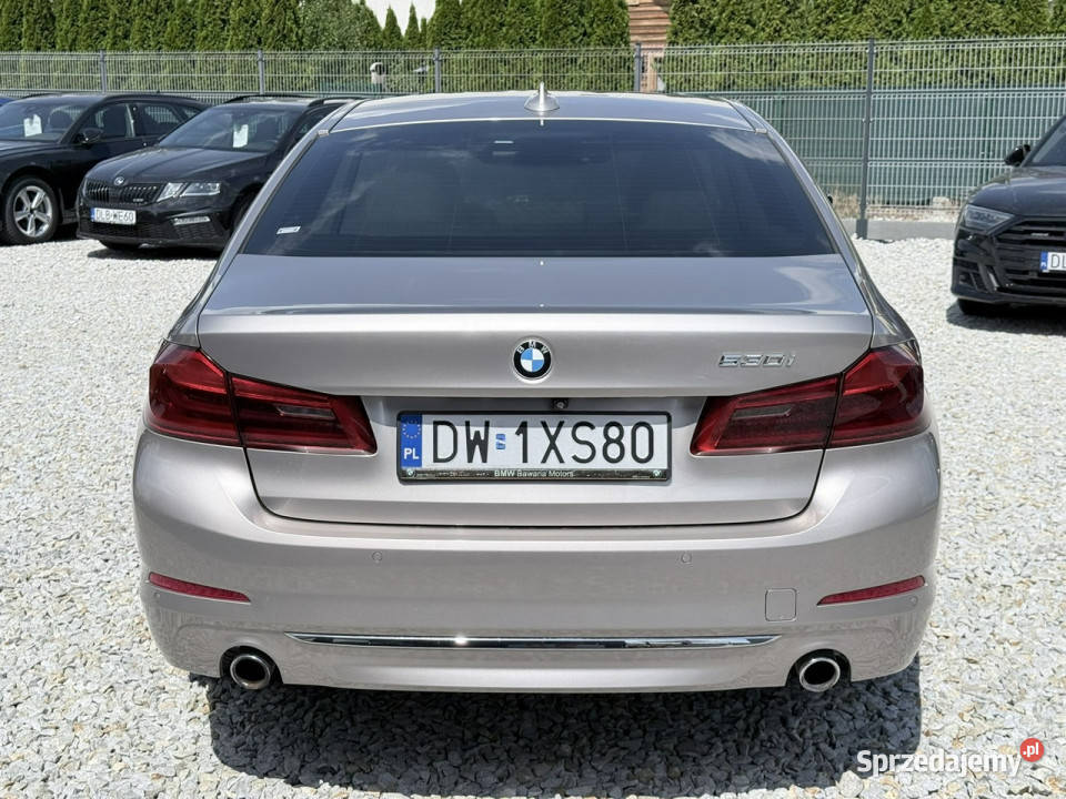 BMW 530 530i 252 2019r Luxury Line kamera 360 Wrocław
